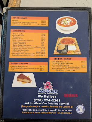 Menu El Pulpo Loco Restaurant - 20