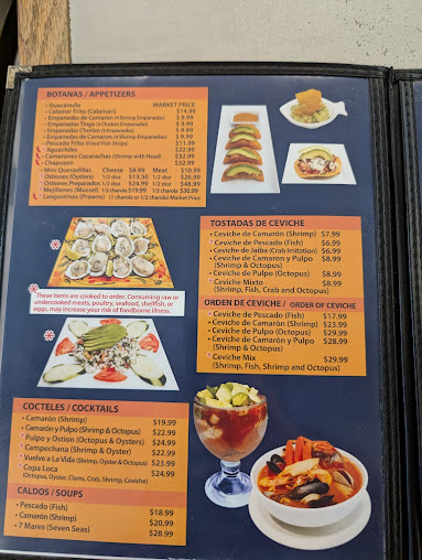 Menu El Pulpo Loco Restaurant - 23
