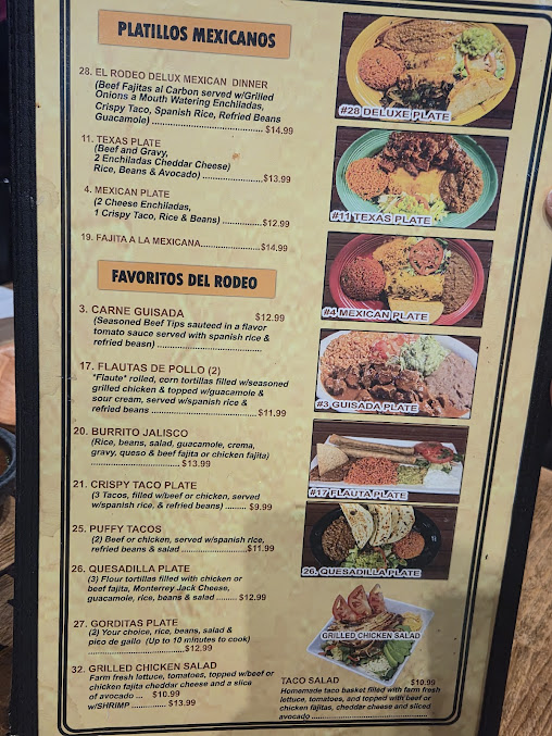 Menu El Rodeo De Jalisco - 19