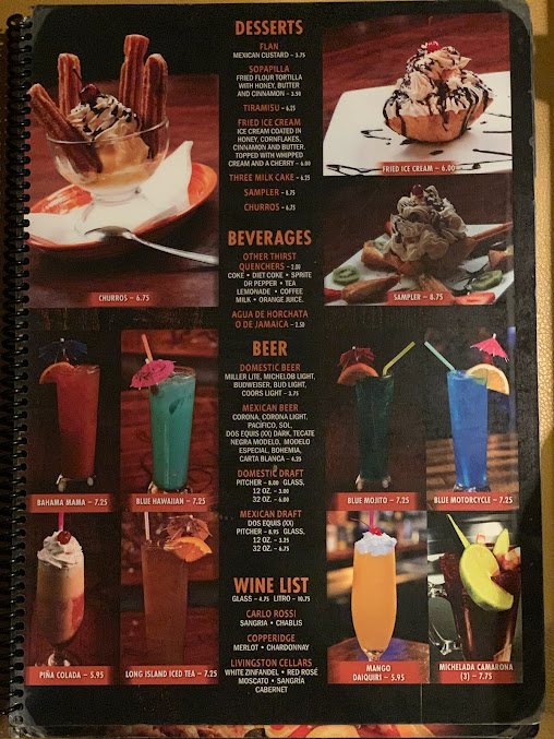 Menu El Sarape Mexican Restaurant - 21