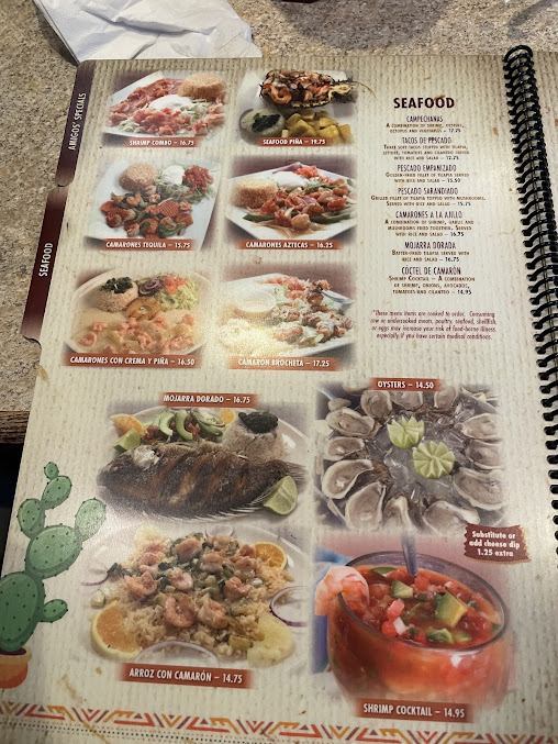 Menu El Sarape Mexican Restaurant - 26