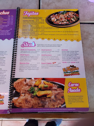 Menu El Tejano Mexican Restaurant Bar And Grill - 26