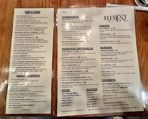 Menu Element Gastropub - 21