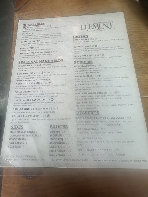 Menu Element Gastropub - 23