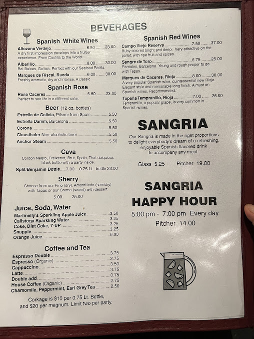 Menu Esperpento San Francisco - 22