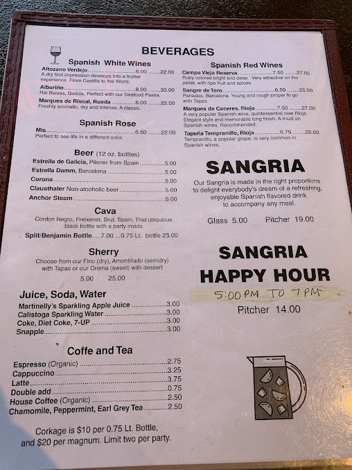 Menu Esperpento San Francisco - 25