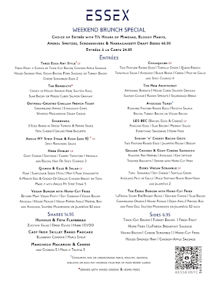 Menu Essex - 20