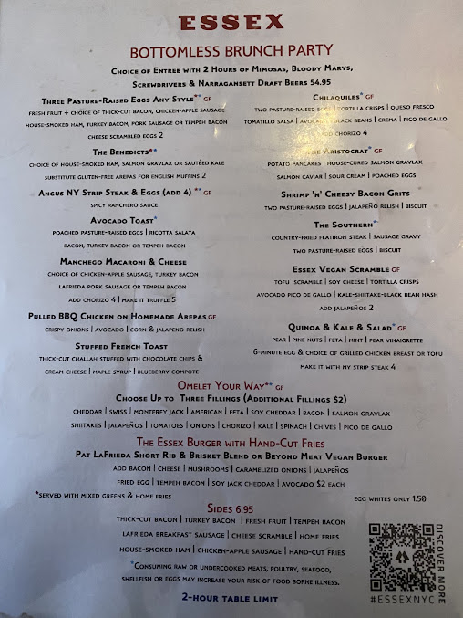 Menu Essex - 29