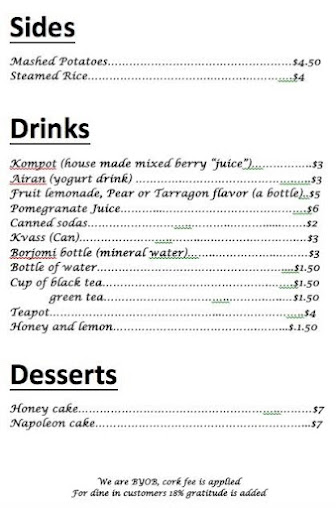 Menu Euroasia Restaurant - 28