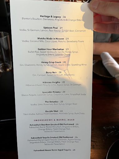 Menu Fahrenheit Charlotte - 20