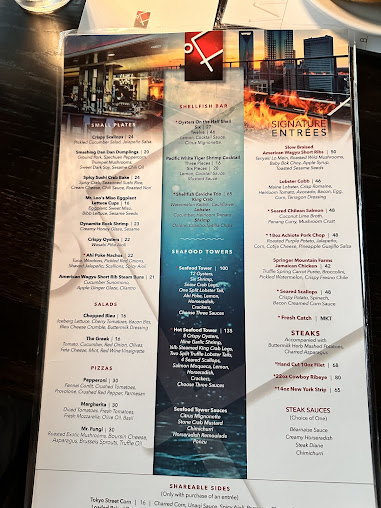 Menu Fahrenheit Charlotte - 29