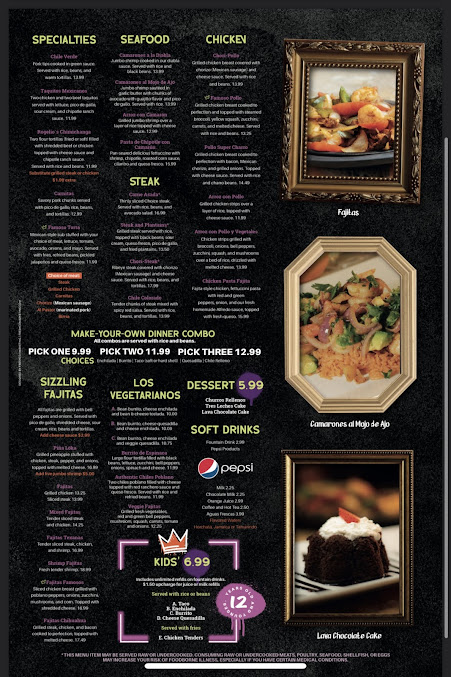 Menu Famosos Tacos & Tequila - 20