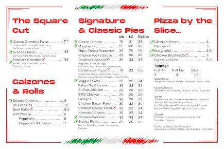 Menu Famous Calabria Pizza - 25
