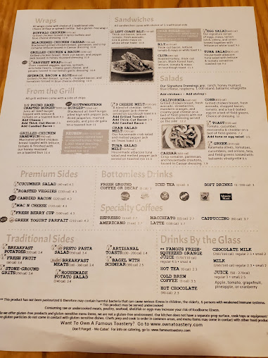 Menu Famous Toastery Mooresville On Main - 21