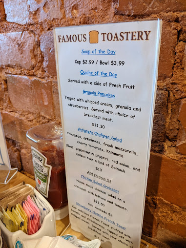 Menu Famous Toastery Mooresville On Main - 25