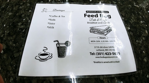 Menu Feed Bag Carry Out - 26