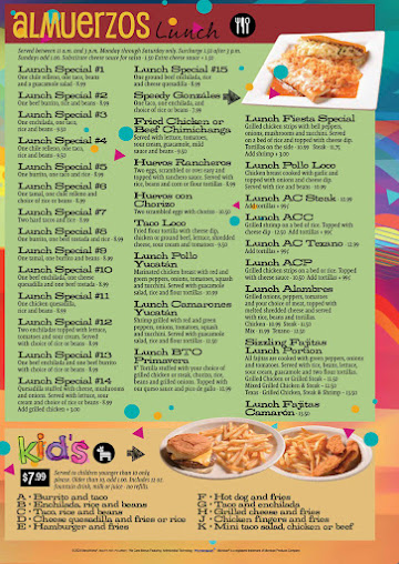Menu Fiesta Mexicana Garner - 20