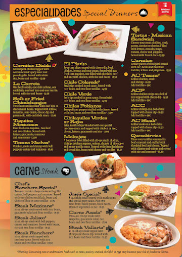 Menu Fiesta Mexicana Garner - 24
