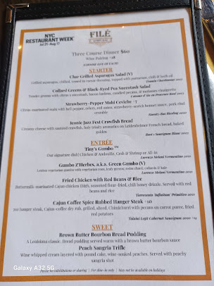 Menu Filé Gumbo Bar - 23