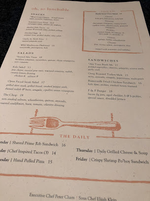 Menu Finch Fork - 27