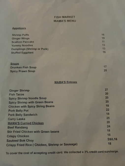 Menu Fish Market - 23