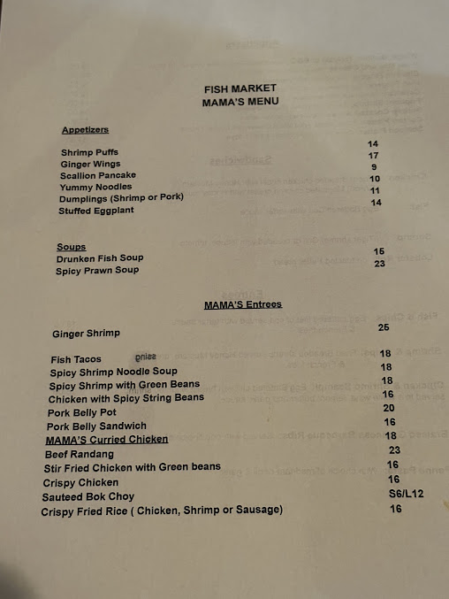 Menu Fish Market - 25
