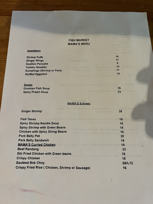 Menu Fish Market - 29