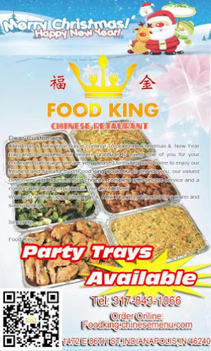 Menu Food King Chinese Restaurant - 22