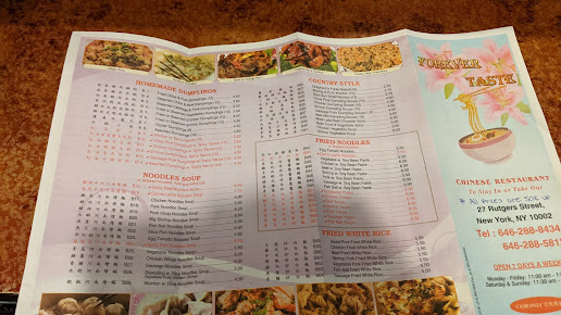 Menu Forever Taste - 29