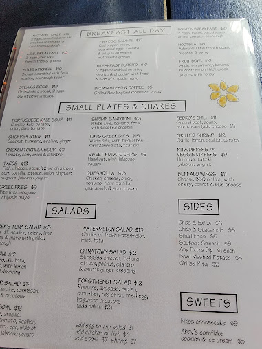 Menu Forgtmenot - 22