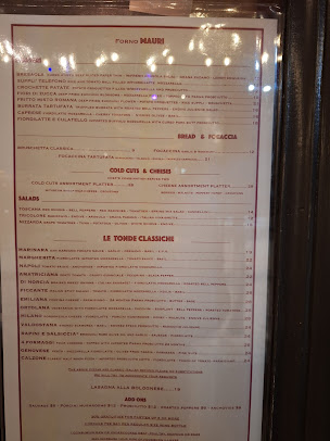Menu Forno Mauri - 21