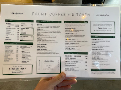 Menu Fount Coffee Kitchen - 24