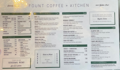 Menu Fount Coffee Kitchen - 25