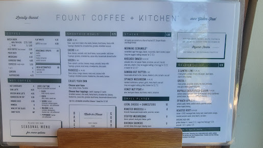 Menu Fount Coffee Kitchen - 26