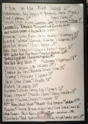 Menu Francesco's Hole In The Wall - 29