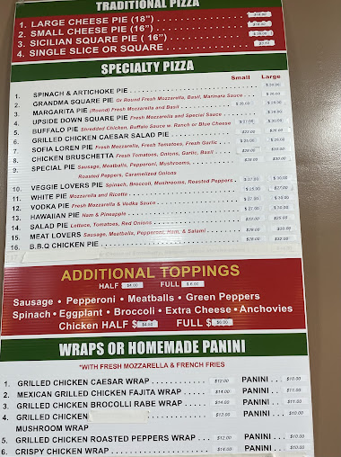 Menu Fratelli’s Pizzeria - 22