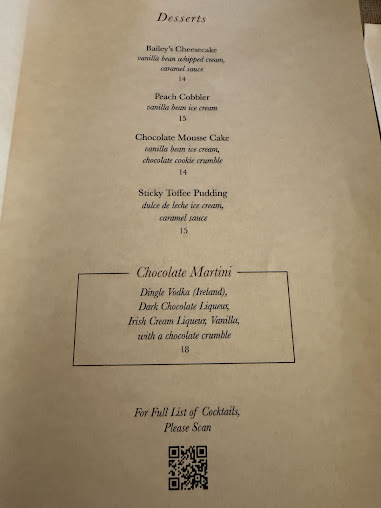 Menu Fraunces Tavern - 25