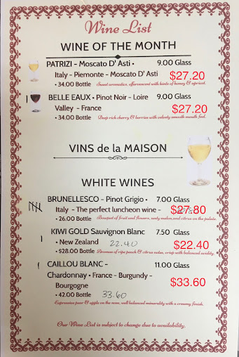 Menu French Market Cafe & Gourmet Shop - Tea Room - 22