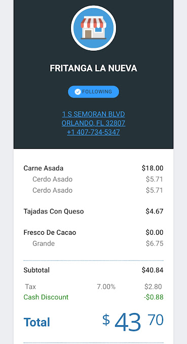 Menu Fritanga La Nueva - 23