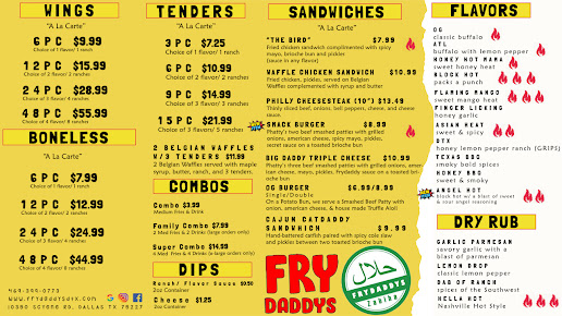 Menu Fry Daddys - 19