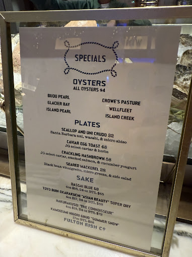 Menu Fulton Fish Co. - 23