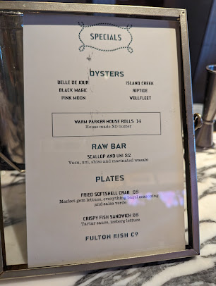 Menu Fulton Fish Co. - 26