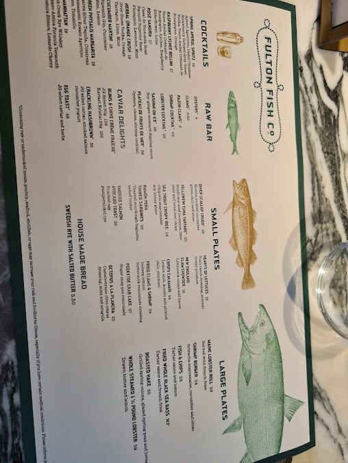 Menu Fulton Fish Co. - 28