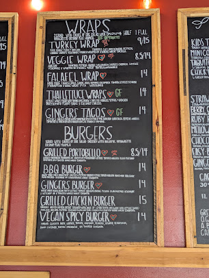 Menu Gingers Garden Cafe - 16