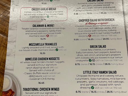 Menu Giordano's - 23