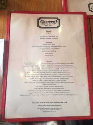 Menu Giovanni's Brooklyn Eats - 22