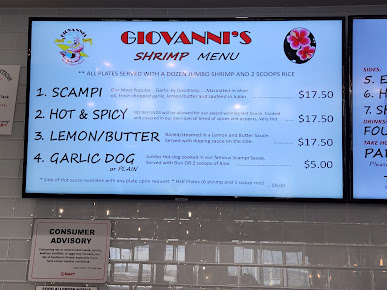 Menu Giovanni’s Shrimp - 27