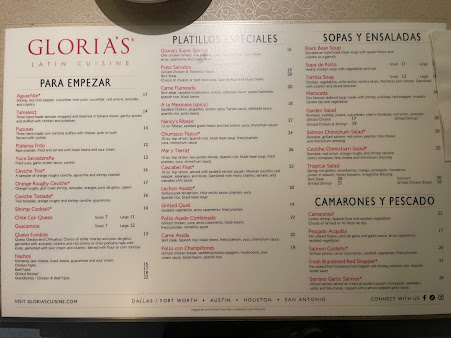 Menu Glorias Latin Cuisine - 21