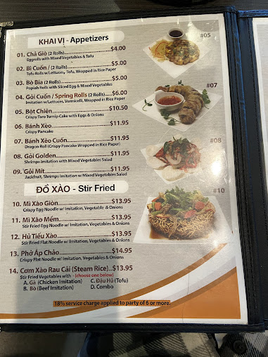 Menu Golden Flower Veggie - 26