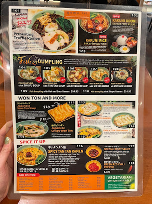 Menu Goma Tei Ramen Ala Moana - 26
